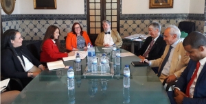 Ministra da Mulher da República Dominicana em visita à CVP