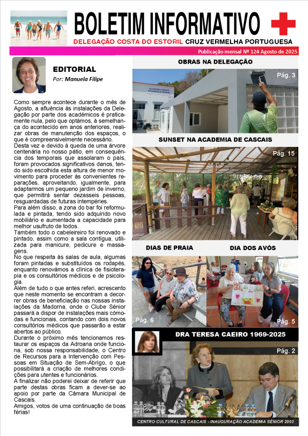 Boletim Informativo N124 Agosto 2025